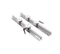 GSZCCZS Sliding Rail Linear Bearing Slider Block Linear Rail 2pcs SBR30 Linear Guide Rail Length 100-1000mm + 4pcs SBR30UU Slider Block(400mm)