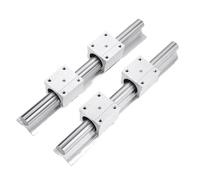 GSZCCZS Sliding rail linear bearing slider block SBR20UU 4pcs Linear Slider Blocks Use For Parts + 2pcs 200-1000mm SBR20 Linear Guide Rail(700mm)