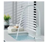 GSZCCZS Small/Medium/Large Water Drop Creative Basin hot and Cold Water Mixing Plate Crane Single Pole Single Handle Bathroom Faucet(Rose Gold M)