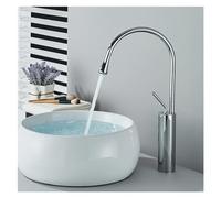 GSZCCZS Small/Medium/Large Water Drop Creative Basin hot and Cold Water Mixing Plate Crane Single Pole Single Handle Bathroom Faucet(Rose Gold M)