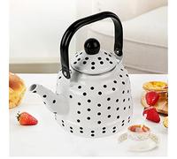 GSZCCZS Thickened Universal Large-Capacity Wave Point Enamel Kettle Induction Cooker Gas Stove Kettle 1.1L (Color : B, Size : One Size) (C One Size)