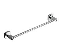 GSZCCZS Towel Bar Rail Single Layer Wall Mounted Metal Bar Hanging Bathrobe Holder Hanger, Bathroom Accessories, Silver (Size : 40cm) Present