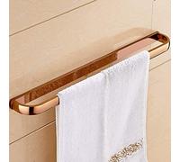 GSZCCZS Towel Rails Modern Towel Rack, Bathroom Towel Rail High Load-Beastorage Shelf Towel Rack Copper European Retro Single Rod Hardware Towel Holder Towel Racks/Antique The New