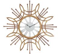GSZCCZS Vintage Living Room Wall Clock Art Deco Roman Digital Silent Clock Large Size Ancient Roman Clock Decoration