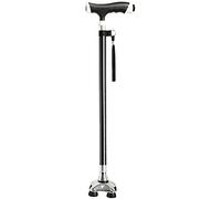 GSZCCZS Walking Stick Walkers for Seniors Walking Stick Canes with LED Light Handle Crutches 10 Adjustable Height Levels for Men or Women and Elderly Mobility Cane rollator walkerity Aid