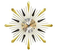 GSZCCZS Wall Clocks Modern Large Hanging Clocks Battery Operated Non Ticking Bedroom Kitchen Living Room Personalized Design Decoration