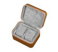 GSZCCZS Watch Box 2 High-end Watch Storage Boxes Portable Travel Jewelry Boxes Watch Organizers Men's Gifts Watch Case (Color : Bruin) (Bruin)