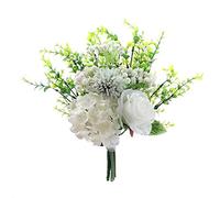 GSZCCZS Wedding Simulation Flower Home Living Room Rose Decoration Flower Fresh Floral Ornaments Artificial Flower Table Centerpiece Office Wedding Party Decoration