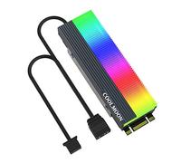 GSZFSM001 COOLMOON CM-M73S M.2 ARGB Solid State Drive Heatsink Cooling 2280 Semiconductor Hard Disk Radiator Thermal Dissipation Pad