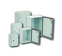 Metal Enclosure 300x300x200mm IP66 with GT Plate ETIBOX 001102103