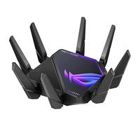 ASUS ROG Rapture GT-AXE16000 wireless router 10 Gigabit Ethernet Tri-band (2.4 GHz / 5 GHz / 6 GHz) Black