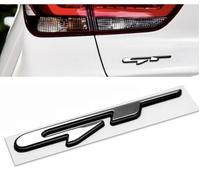 GT Line 3D Emblem Badge Logo Car Sticker Car Design Rear Trunk Side to Side