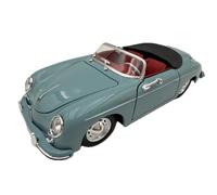 GT-Marketing GmbH Porsche 356 A Speedster model car 1:24 scale, blue - Detailed collector's model | Miniature vehicle (Museum Edition)