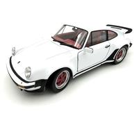 GT-Marketing GmbH Porsche 911 (930) Turbo 3.0 model car 1:43 scale, white - Highly detailed collector's model | Miniature vehicle (Museum Edition)