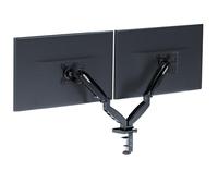 GT Omega AXIS Dual Lift Monitor Arms for 2 Monitors Up to 9kg Each - Black
