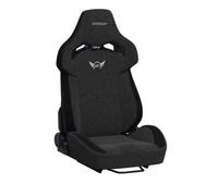 GT Omega RS12 Simulator Seat with Lumbar Support Cushion - Black Fabric