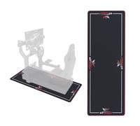 GT OMEGA Simulator Floor Mat - with Durable Rubber Grip, Provides a Secure Surface for Your Gaming Cockpit, Easy to Store and Clean