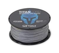 GT Tools Titan Cord Auto Glass Cutting Line The Strongest Auto Glass Removal Synthetic Fiber Cutting Cord on Earth - 250ft Spool