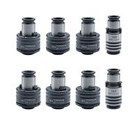 GT12 ISO Tapping Collets, 8PCS Torque Collets M3, M4, M5, M6/M8, M10, M12, M14, M16 Apply for M16R Tapping Machine