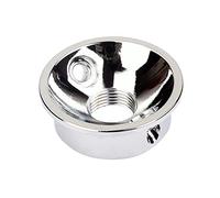 Gt150 Electric Guitar Jack Plate for Tl Guitar Silver | Metal Build, 2 Screws Included, Fits Metric Threaded 6.35mm Switchcraft Sockets and 22mm Hole