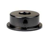 Gt151 2 Screws for Electric Guitar Jack Plate Tl Guitar | Black Metal Hardware, Fits Metric Threaded 6.35mm Audio Sockets, 22mm Hole Size