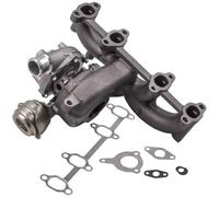 GT1749V Turbocharger Compatible With Beetle A3 1.9L Tdi ALH AHF Universal Fit 038253019A 038253019AX 038253019AV Aftermarket Replacement