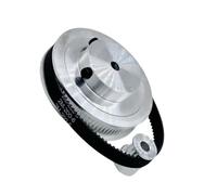 GT2 2M 16&80 Teeth 1:5 Reduction Ratio 3D Printer Part Width 10mm Synchronous Wheel Belt 200/280/400/610mm Aperture 5/6/8/10mm Motorbike Number Plate Holder(6mm,10mm,2GT-280)