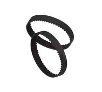 GT2 closed-loop synchronous belt rubber 2GT 6mm 3D printer parts 110 122 158 200 280 300 400 610 852 1524mm synchronous belt part 1 piece(260mm)