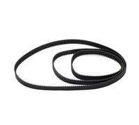 GT2 Closed Loop Timing Belt Rubber 2GT 6mm 110 112 122 158 200 280 300 400 610 852 mm Synchronous GT2 Belts 3D Printers Parts(188mm)