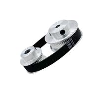 GT2 Synchronous Wheel 40T 60 Teeth 5-12mm Bore Reductio Ratio 1:1.5 Timing Pulleys With Length 200mm Width 10mm Belts Transmission Belt(8mm,10MM_2GT-200-10MM)
