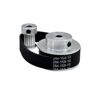 GT2 Timing Belt Pulley 20 Teeth 2GT Synchronous Wheel for 3D Printer - 40T, 60T, 80T Options, Bore 5/8mm, Reduction Ratios 1:2:3:4, Width 6mm(20T5-40T5,2GT-610-6)