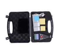 GT2100 Coating Thickness High Precision Color Screen Paint Thickness Tester Meter with 6 Backlight Colors for Car Paint Measurement ABS Material 0 1800um Range