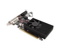 GT730 4GB Gaming Graphics Card, 4GB DDR3 128bit Discrete Graphics Card, 700MHz 500MHz, PCI Express 2.0 X 16, VGA DVI HDMI, with Quiet Cooling Fan, for ATX ITX Chassis
