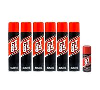 GT85 6 Pack: Lubricates, Cleans and Protects Metal/Composite, Rust Defence, Stuck Parts Ease, Shine Restore, Squeak Eliminate, Moisture Disperse with Free 50ml Sample