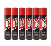 GT85 6 Pack: Lubricates, Cleans and Protects Metal/Composite, Rust Defense, Stuck Parts Ease, Shine Restore, Squeak Eliminate, Moisture Disperse