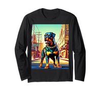 GTA Rottweiler Style Long Sleeve T-Shirt