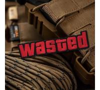 GTA Wasted Online Game Hook and Loop Patch, Classic Sew On Patches, Embroidery Patches for Backpacks Bags Vest Dog Harness, Tactical Military Embroidered Patches, Funny DIY Patch