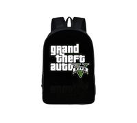 GTA5 3D Cartoon Backpack - School Bag with Zipper Messenger for Kids, Boys & Girls, Perfect School Gift