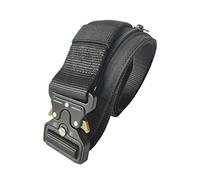 Gtagain Adjustable Money Men Belts - Canvas Webbing Belt Men Tactical Buckle Belt Military Trouser Nylon Belt Training Strap Casual Waist Belt