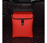 GTALIJHN Car Organizer Bag For Range Rover Evoque 2011-2019, Waterproof Pu Leather Storage Large Bags Shoe Boxes Trash Cans Tote bags Universal Travel Accessories,Red