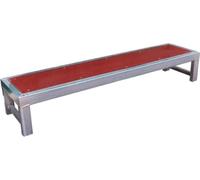 GTANND Portable Choral Risers Choir Stairs Platform,Non-Slip Choir Stage Steps Choral Risers,Tiered Tread Steps,Choir benches/stands for taking photos,for Classroom and Church 1layer