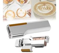 GTANND Portable Mini Coffee Printpen, Handheld Edible Printer,Handheld Inkjet Printer Food Printer Mini Food-Grade Portable Printpen,Black