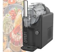GTANND Soft Serve Ice Cream Maker & Slushie Machine,2L Milkshake Cold Drink Machine,Frozen Drink Self-Chilling Slushy Maker With Self-Cleaning,For Home/Small Commercial Black