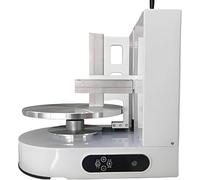 GTATBTG Cake Smoother Birthday Frosting Machine 4-12 Inch Automatic Cake Icing Machine Electric Cream Spreading Cream Spreading Coating