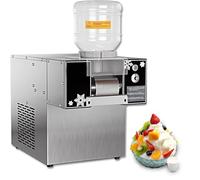 GTATBTG Commercial Ice Maker, 120kg/24h Snowflake Ice Machine, 750W Air Cooling