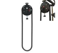 GTATBTG Portable Endless Rope Trainer, Adjustable Cable Pulley System for Home Gym, Nylon Rope for Grip, Arms, Back and Body Coordination Exercises, Black