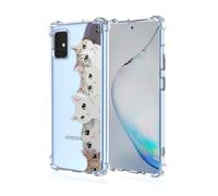 GTBDEKI Phone Case for Galaxy A71 4G Case, Samsung A71 4G SM-A715F Case, Clear Case with Kitten Animal Pattern Protective Phone Cover Cases for Samsung Galaxy A71 4G Cats
