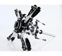 GTBRacing Aircraft T-rex 600 DFC 4 Blades Flybarless Rotor Head Kit for Align Trex 600 RC Helicopter Replacement Part (4 Blades Rotor Head)
