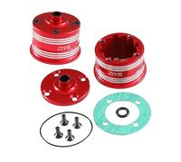 GTBRacing CNC Aluminum Gearbox Differential Housing Set for 1/5 RC Car LOSI DBXL DBXL-E v1.0 2.0 and MTXL Upgrade Part (2pcs/Set) (Red)