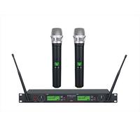 GTD Audio 2x800 Channel UHF Diversity Wireless Hand-held Microphone Mic System (2 Hand held mics)